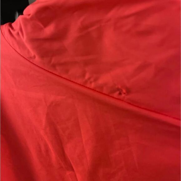 VS PINK teddy leopard zip up reversible jacket neon /animal print LARGE - Picture 8 of 9